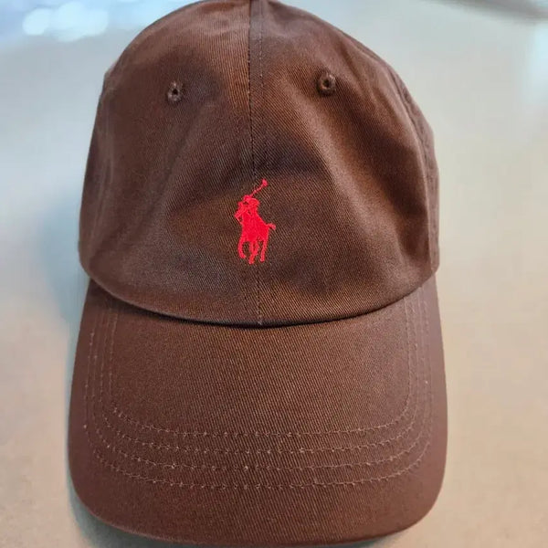 [BUNJANG] Polo Ralph Lauren Brown Baseball Cap / 폴로 랄프로렌 볼캡 브라운