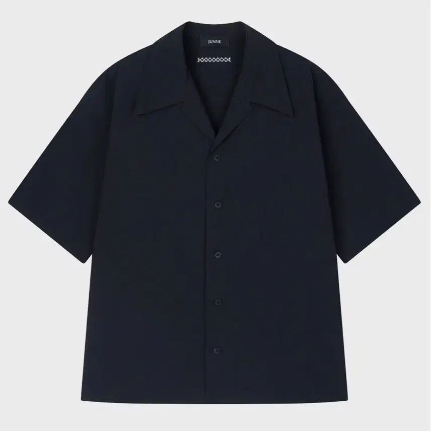 [BUNJANG] Junnê S17 Short-Sleeve Shirt Black M / (마지막 가격)준느 s17 반팔 셔츠 블랙 m