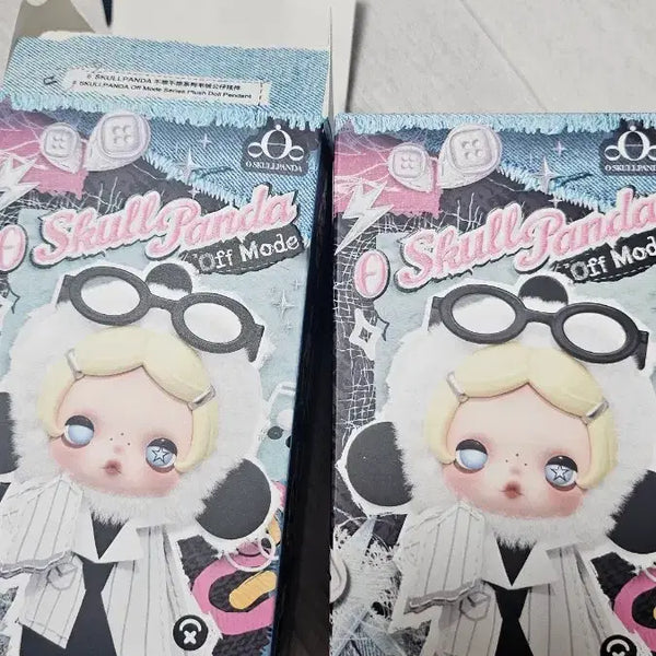 [BUNJANG] Pop Mart Skullpanda Off-Mode Series Random Plush Keychain (Sealed) / 미개봉 스컬판다 오프모드 랜덤 인형키링