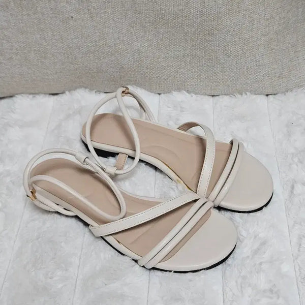 [BUNJANG] Sobojewelry Flat Cushion Comfort Sandals / 새상품 소보제화 샌들 슬리퍼 225