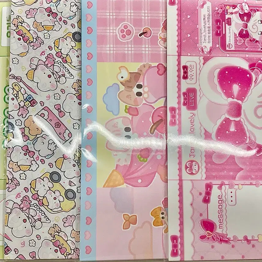 [BUNJANG] Wrapping Paper Set Bundle (4 Sets) / 포용 랩핑지 4세트 일괄 판매 처분 급처