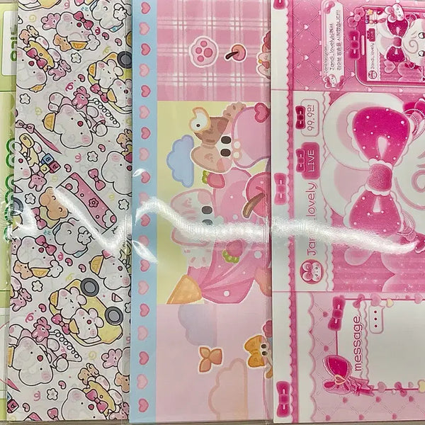 [BUNJANG] Wrapping Paper Set Bundle (4 Sets) / 포용 랩핑지 4세트 일괄 판매 처분 급처