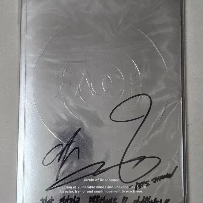 [BUNJANG] BTS Jimin Solo 'FACE' Album Signed / 방탄소년단 지민 솔로 싸인앨범 (귀함)