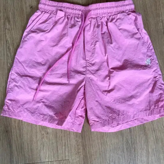 [BUNJANG] Saint Satin Pink Shorts / 세인트새틴 핑크반바지 바스락