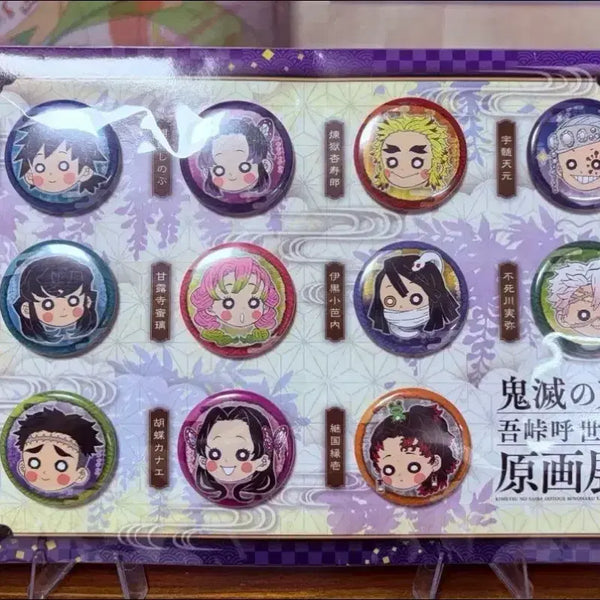 [BUNJANG] Demon Slayer Petit Can Badge Set (Various Characters) / 이번주까지판매-귀멸의칼날 원화전 요리이치.기유.무이치로.사네미.시노부 등 쁘띠 캔뱃지 세트