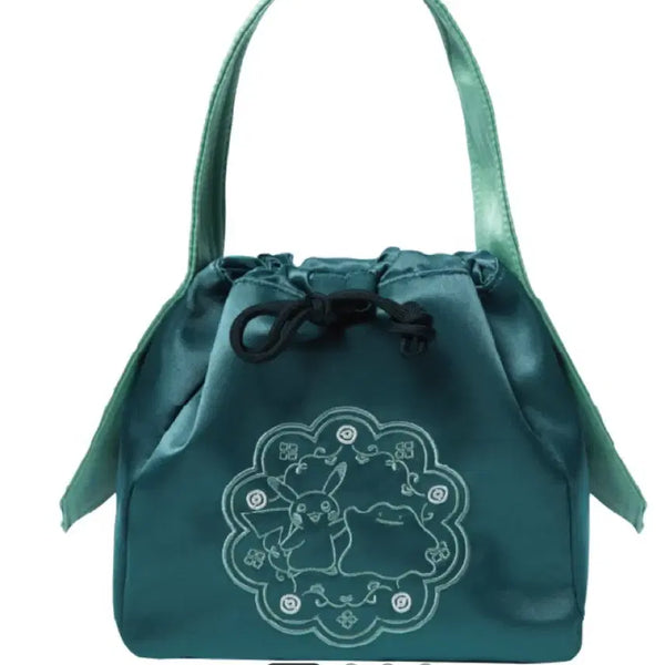 [BUNJANG] Pokemon Traditional Edition Drawstring Pouch (Sealed) / (정품 미개봉 최저가) 포켓몬스터 전통에디션 복조리 파우치