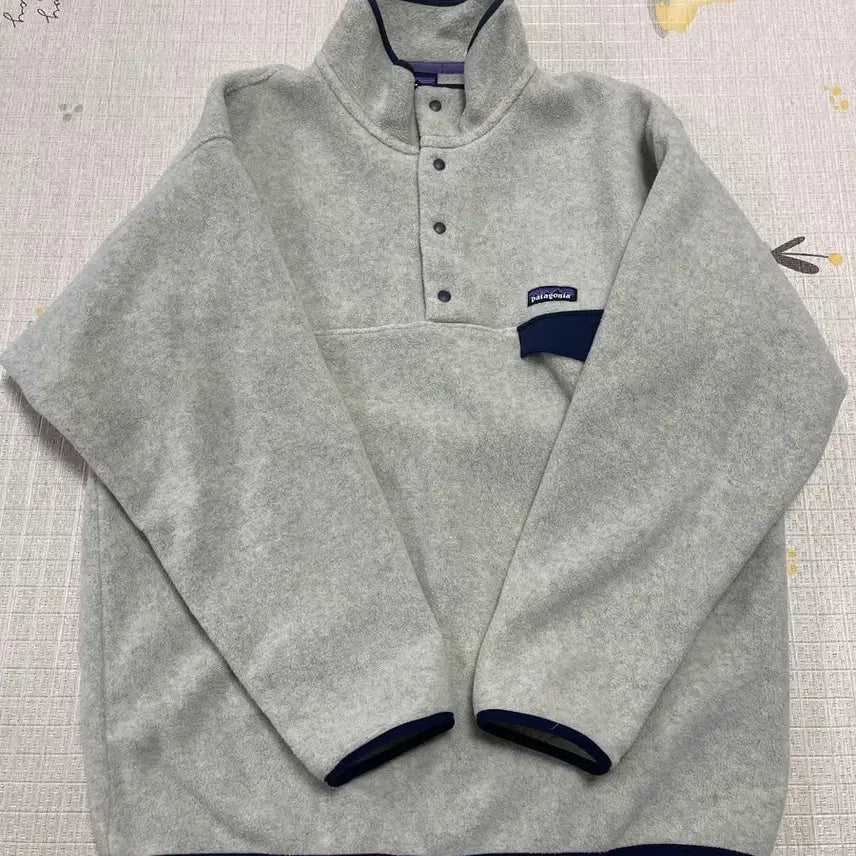[BUNJANG] Patagonia Snap-T Fleece Oatmeal L / 파타고니아 스냅티 플리스 오트밀 L