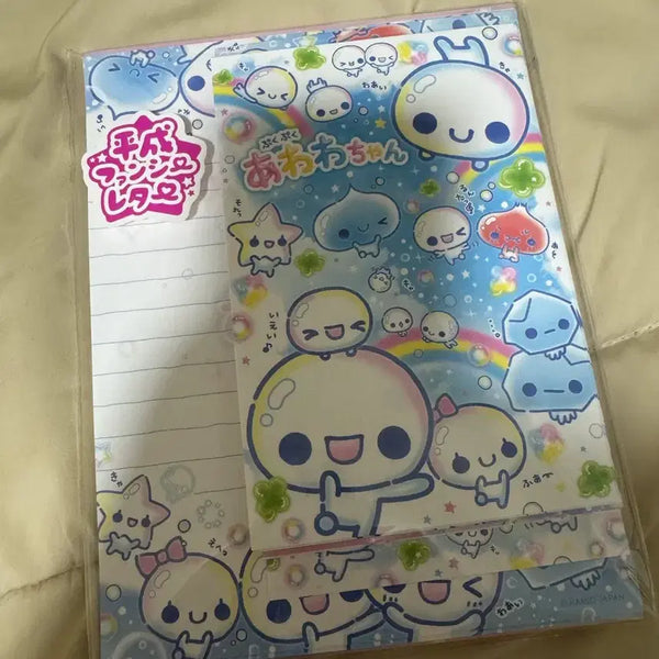[BUNJANG] Fuwa Fuwa Vintage Japanese Letter Paper Set / 일본 후와후와 고전 편지지