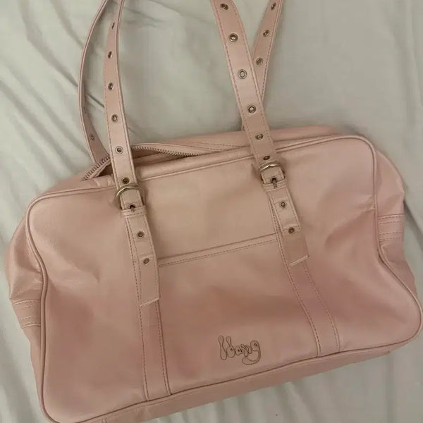 [BUNJANG] Idang School Bag Medium Pink / 아이당 스쿨백 미디엄 핑크