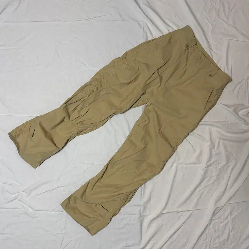 [BUNJANG] Coour Shirring Combat Trousers Beige M / [쿠어] 셔링 컴벳 트라우져(베이지/M)