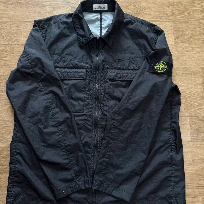 [BUNJANG] Stone Island Membrana 3L TC Overshirt Black XXL / [XXL] 스톤아일랜드 멤브라나 3L TC 오버셔츠 블랙