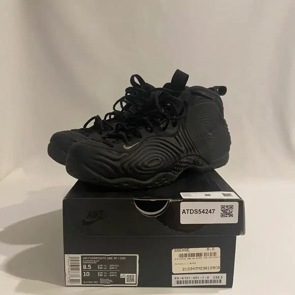 [BUNJANG] Nike Comme des Garçons Homme Foamposite Black / 나이키 꼼데가르송 옴므 폼포짓