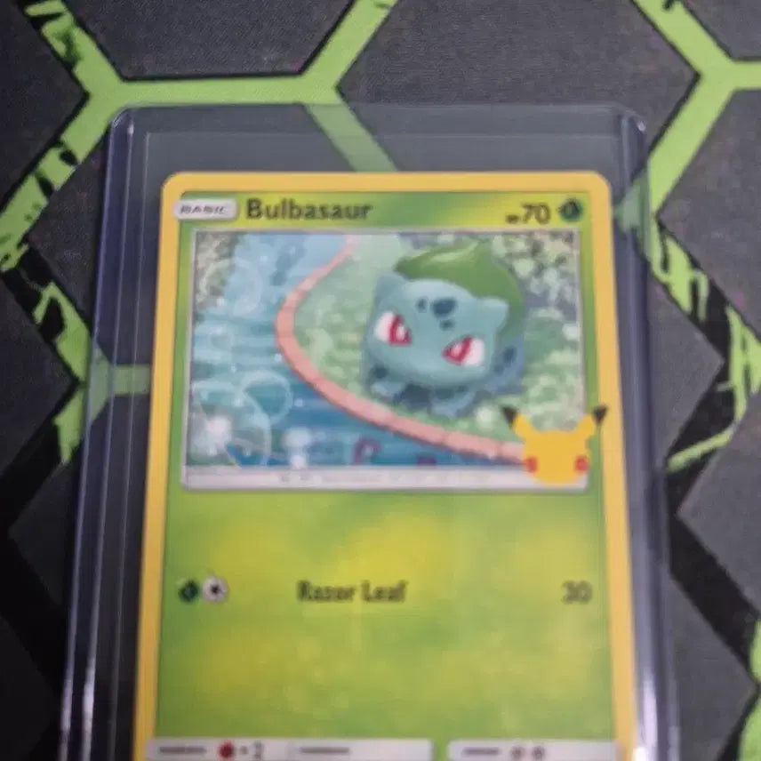 [BUNJANG] 25th Anniversary North America Promo Bulbasaur Card / 25주년 북미 프로모 이상해씨