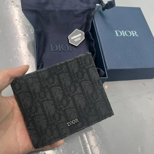 [BUNJANG] Dior Dior Oblique Bifold Wallet / [크림판] 디올 오블리크 반지갑