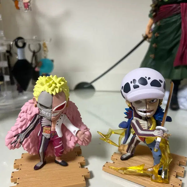 [BUNJANG] One Piece Law & Doflamingo Figures Bundle Set / 급전) 로우 도플라밍고 피규어 일괄
