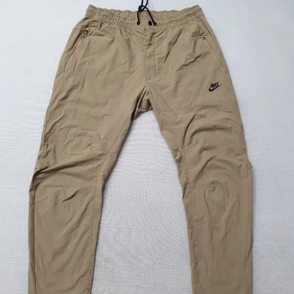 [BUNJANG] Nike Beige Bending Pants / 나이키 밴딩 팬츠 베이지 허리35