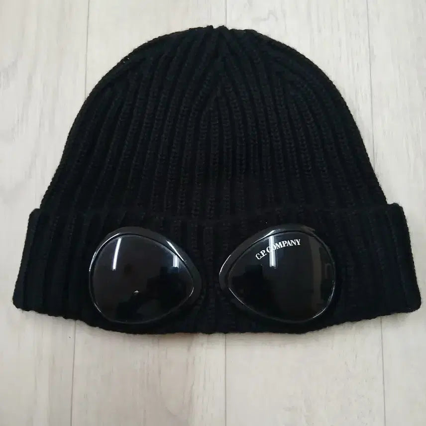 [BUNJANG] CP Company Goggle Beanie Black One Size / CP컴퍼니 정품 고글 비니 블랙 프리사이즈