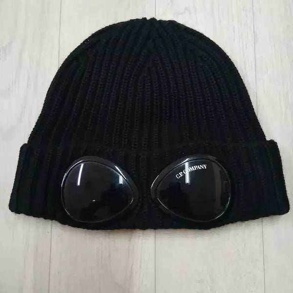 [BUNJANG] CP Company Goggle Beanie Black One Size / CP컴퍼니 정품 고글 비니 블랙 프리사이즈