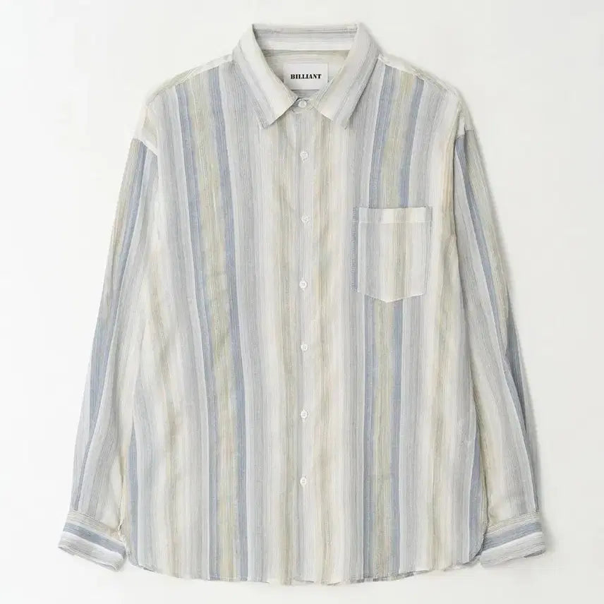 [BUNJANG] Billiant Stripe Shirt Unisex / 빌리언트 스트라이프 셔츠