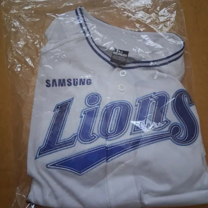 [BUNJANG] Samsung Lions 2026 Authentic Home Baseball Jersey 4XL (120) / 2026 삼성 라이온즈 어센틱 홈 유니폼 120