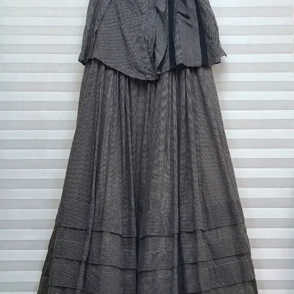 [BUNJANG] Ozssecon Cotton Maxi Dress / 오즈세컨> 아사면 맥시 원피스