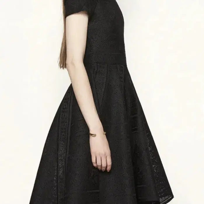 [BUNJANG] Maje Lace Dress Black / 마쥬 레이스원피스 블랙