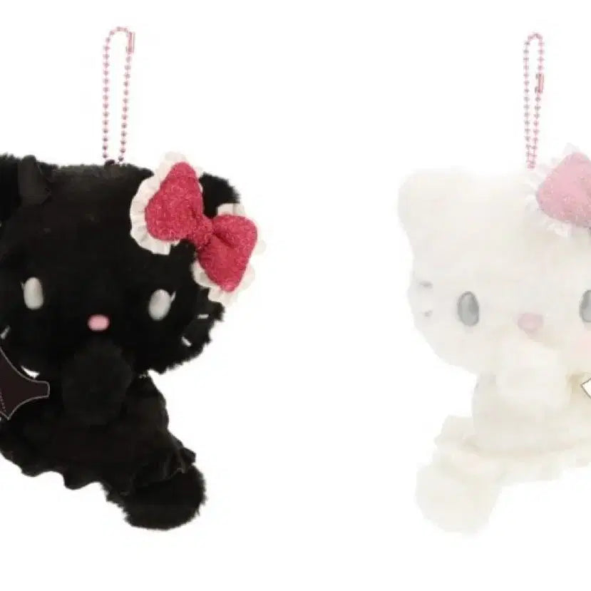 [BUNJANG] Hello Kitty Angel & Devil Mascot Keychain / (미개봉) 헬로키티 천사악마 마스코트 마코 키링