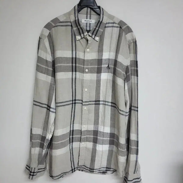 [BUNJANG] Beanpole Golf 100% Linen Men's Shirt Size 105 / 빈폴 골프 마100% 남성셔츠 105