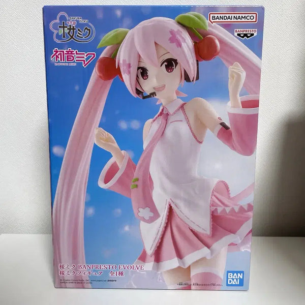[BUNJANG] Banpresto Sakura Miku EVOLVE Figure (Sealed) / 미개봉 사쿠라 미쿠 반프레스토 EVOLVE 피규어