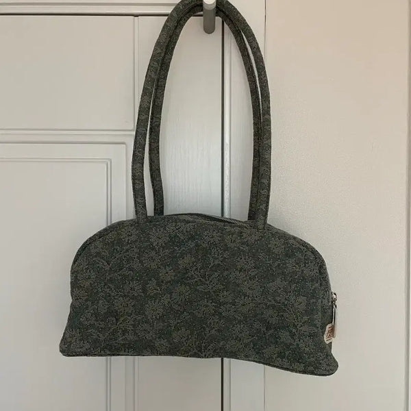 [BUNJANG] BOLSAC Plummy Bag Oblong Green / BOLSAC 플러미 백 오블롱 그린