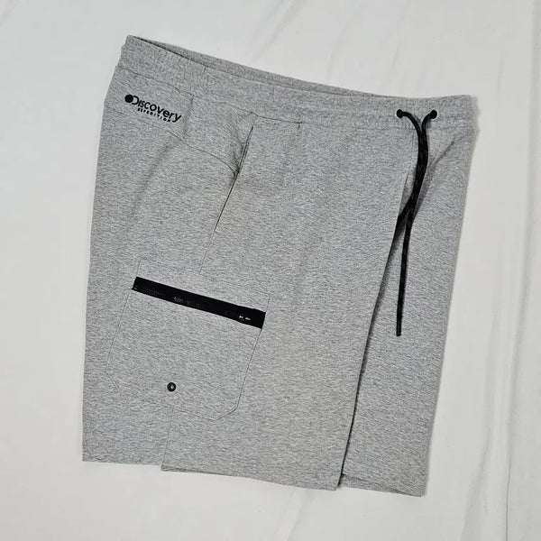 [BUNJANG] Discovery Expedition Cargo Pocket Sweatshorts Shorts Training Banding String Men's Size 38 / 디스커버리 카고포켓 스웻쇼츠 반바지 숏팬츠 트레이닝 밴딩 스트링 남성 38
