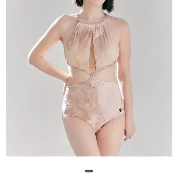 [BUNJANG] Forise Poinsettia Dyeing Pole Wear - Size S / 포리즈 포인세티아 나염 폴웨어