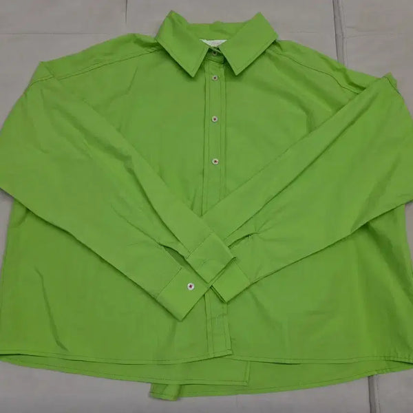 [BUNJANG] Stillwater Low Classic Lime Green Shirt / 라임 그린 셔츠 stillwater