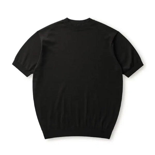 [BUNJANG] Edward Max Half Mock Neck Short Sleeve Knit XL / 에드워드맥스 하프 모크넥 반팔니트 xl