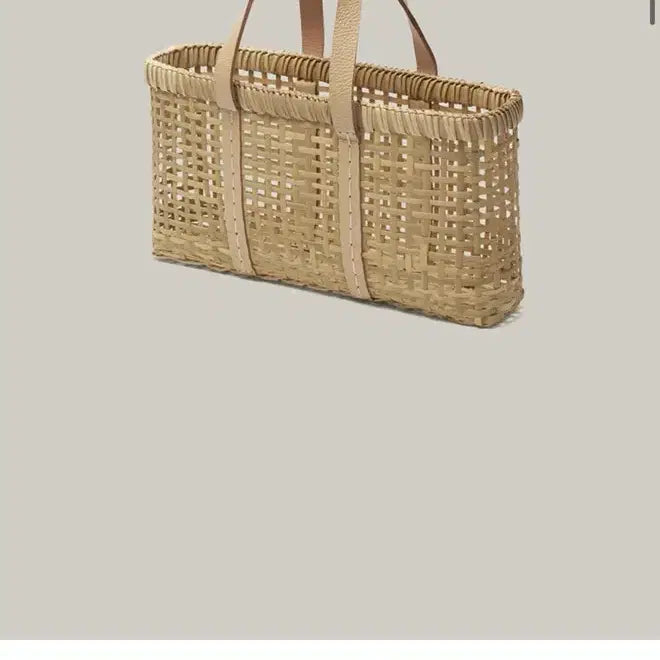 [BUNJANG] Shop M Basket Bag Natural / 샵엠 바스켓 백 (새상품)