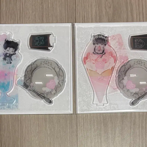 [BUNJANG] Le Bom Monday's Savior Sweets Acrylic Stand Set (2 Types) / 레봄 월요일의 구원자 월구 스위츠 아크릴 스탠드 2종