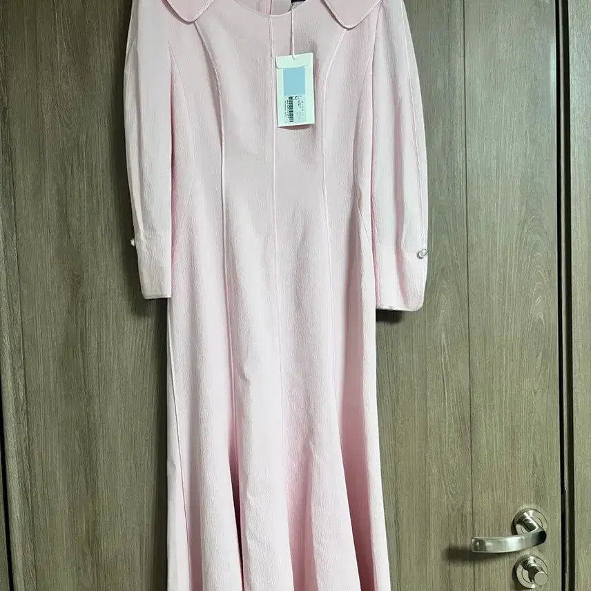 [BUNJANG] Misha Pink Long Dress / 택달린 새제품 한섬 미샤 핑크 원피스