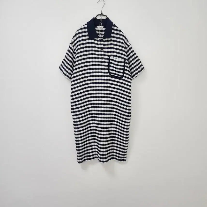 [BUNJANG] Studio Tomboy Check Pattern Cotton Dress / 스튜디오톰보이 원피스 55 66