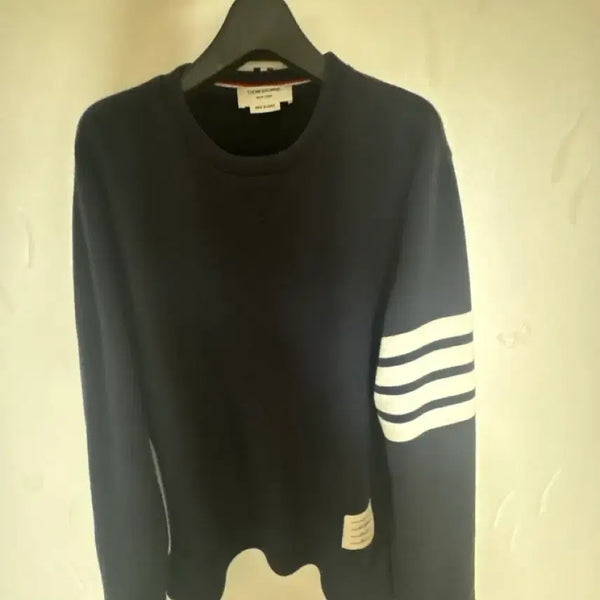 [BUNJANG] Thom Browne Navy Sweatshirt / 톰브라운 맨투맨