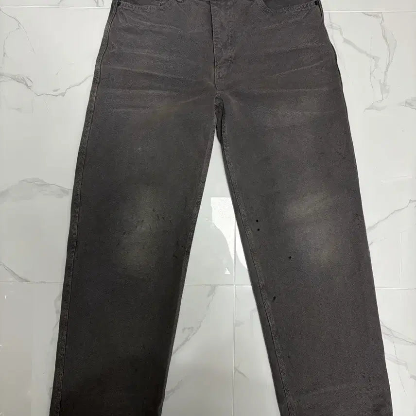 [BUNJANG] Tilate Folds Work Pants - Gray (M) / 틸레이트 팬츠 M 그레이