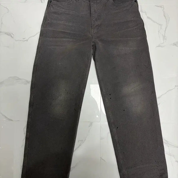 [BUNJANG] Tilate Folds Work Pants - Gray (M) / 틸레이트 팬츠 M 그레이