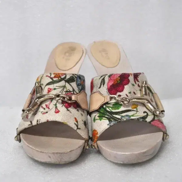 [BUNJANG] Gucci Women's D-Ring Horsebit Sandals/Slippers (Size 230) / 구찌/여성D링홀스빗샌들슬리퍼(사이즈230)정품