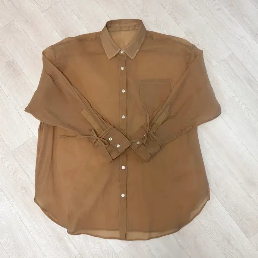 [BUNJANG] Frisco Store See-through Blouse / 프릭스스토어 시스루 블라우스