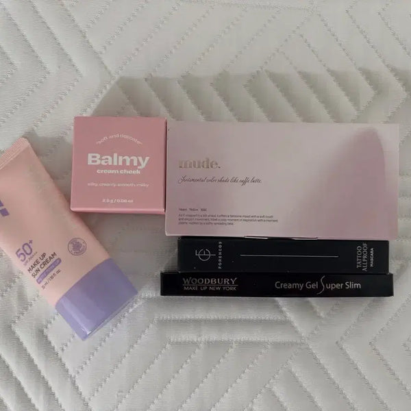 [BUNJANG] Mude Palette, Holika Sunscreen, Blusher Set / 화장품 일괄 판매/ 뮤드 팔레트/ 홀리카 선크림/ 블러셔 등