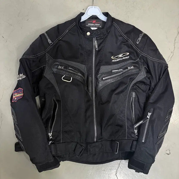 [BUNJANG] Japanese Vintage Patch Biker Jacket L / 일본 빈티지 패치 바이커 자켓 L