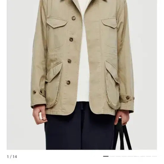 [BUNJANG] YOUTH M-47 Field Jacket Beige / 유스 M-47 필드 자켓 field jacket 베이지 판매/ 교환