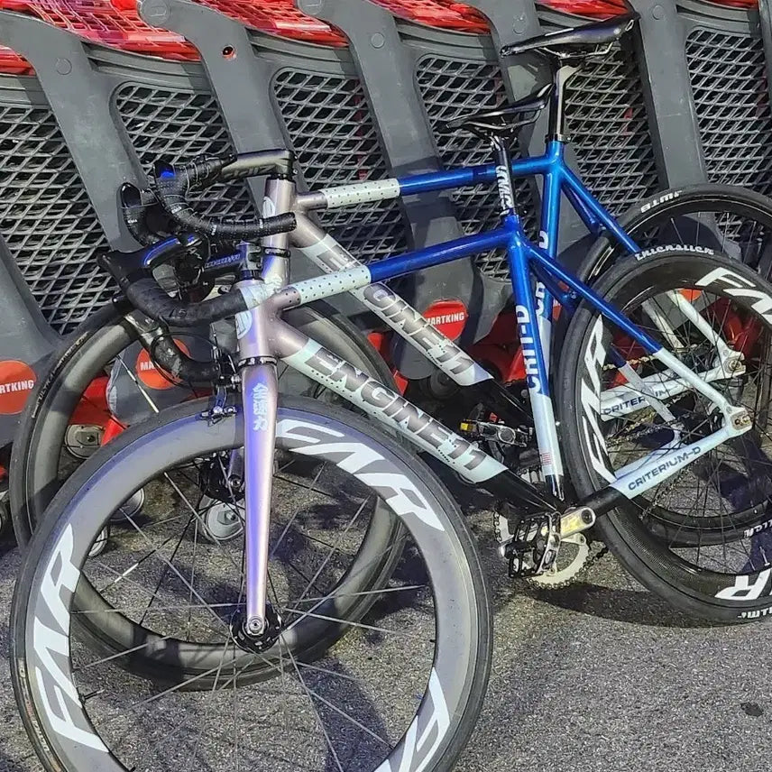[BUNJANG] Engine11 Metal Blue Fixie/Track Bike / 엔진11 메탈블루 판/교