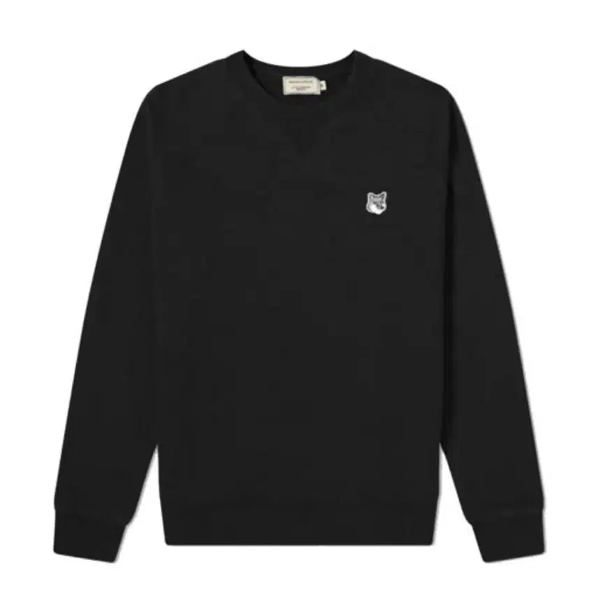 [BUNJANG] Maison Kitsuné Fox Head Sweatshirt L Grey/Black / 메종키츠네 폭스헤드 맨투맨 L