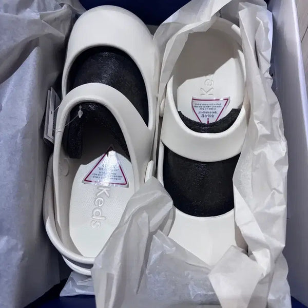 [BUNJANG] Keds White Sandals / 케즈 샌들 화이트