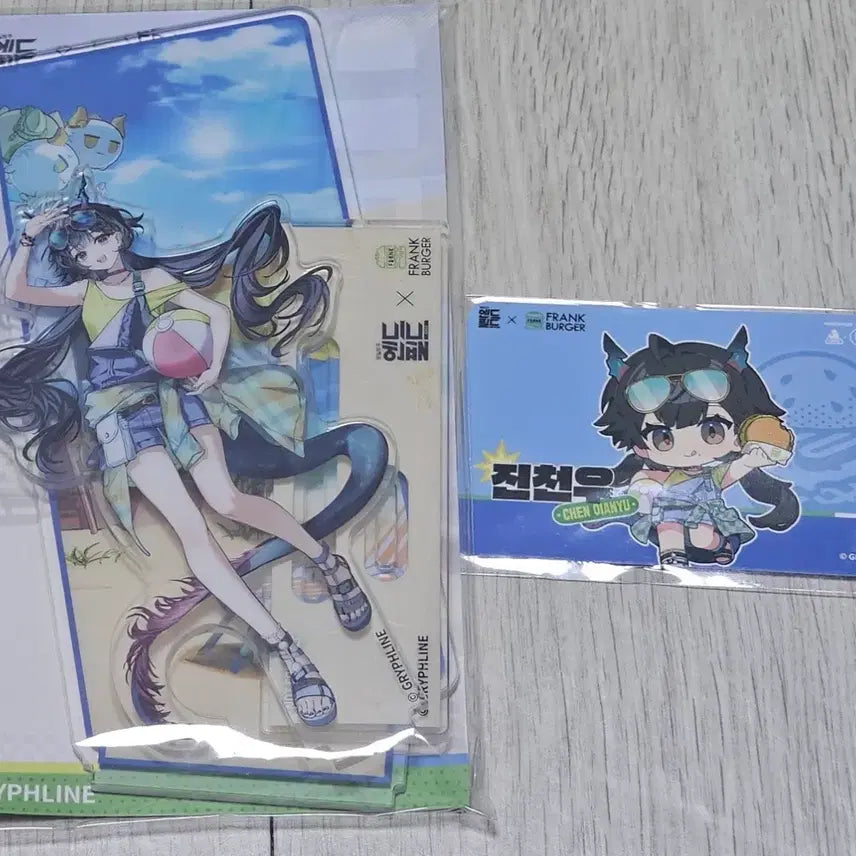 [BUNJANG] Arknights: Endfield Jin Cheon-woo Acrylic Stand & Photocard / 명일방주 엔드필드 진천우 아크릴 스탠드&포토카드